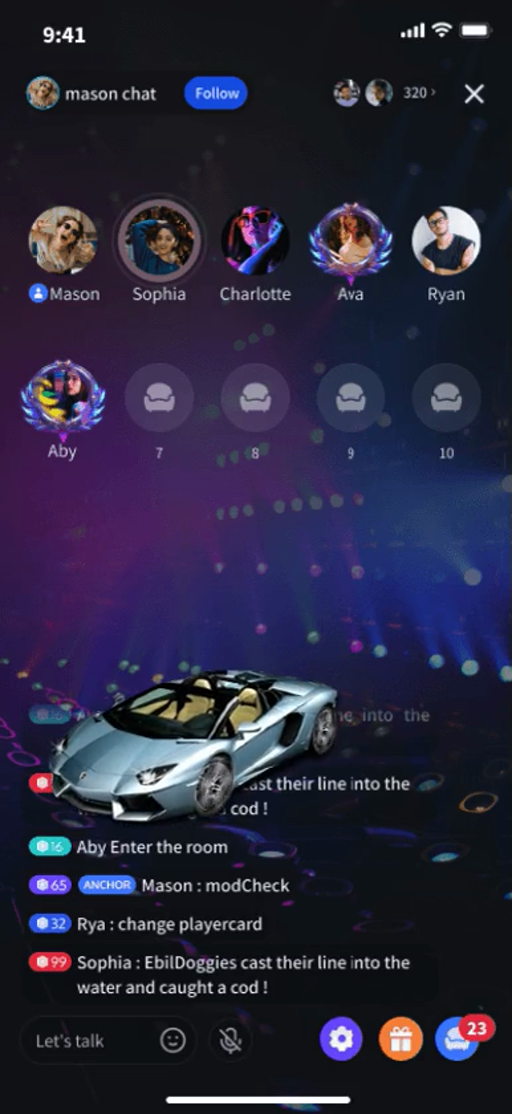 Virtual Sports Car