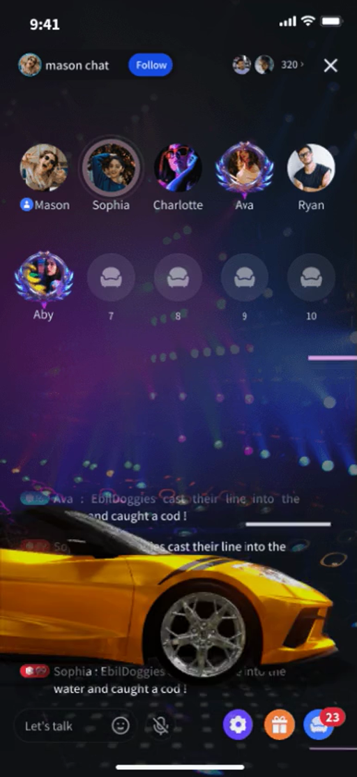 Virtual Sports Car