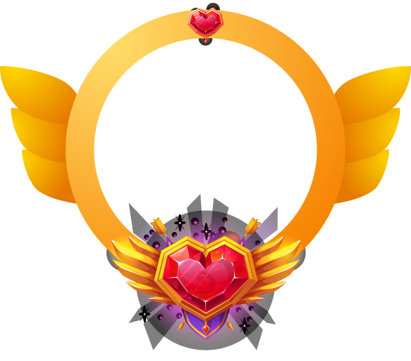 Winged Heart Frame Avatar frames